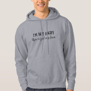 Roliga sarkastiska introvert citat hoodie