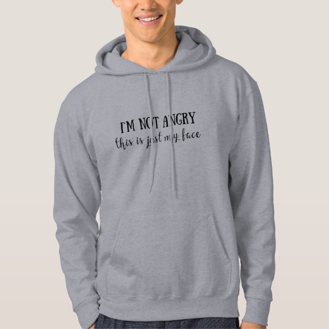 Roliga sarkastiska introvert citat hoodie (Framsida)