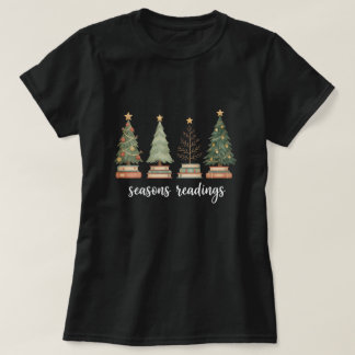 Roliga ”Säsongens läsningar” Jul T Shirt