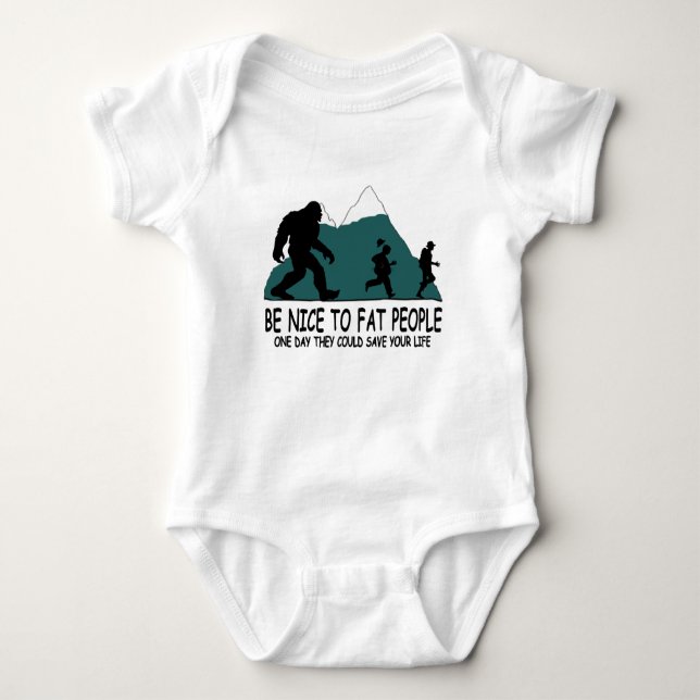 Roliga Sasquatch Tee Shirt (Framsida)
