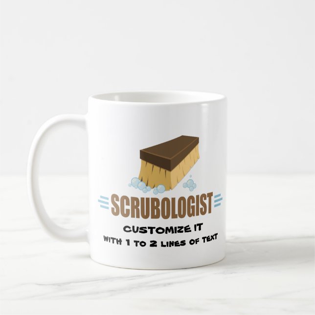Roliga Scrubologist Kaffemugg (Vänster)
