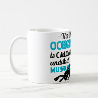Roliga Scuba-dykande dykare Kaffemugg