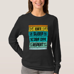 Roliga Scuba-dykande T-shirts För Män Kvinnor Barn