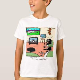 Roliga serieteckningar om insektsföräldrar t shirt