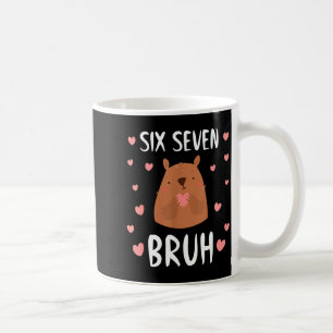 Roliga Sex Sju Bruh 67 Groundhog Kids Pojkar Kaffemugg