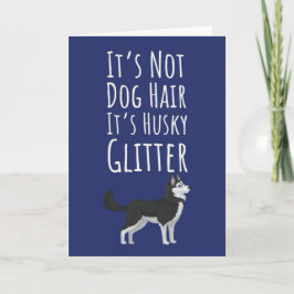 Roliga Siberian Husky-kort Hundälskare Sällskapsdj Kort