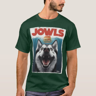 Roliga sibiriska husky-käkpartier slädhund Mamma A T Shirt