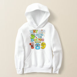 Roliga siffror hoodie för barn | Storbritannien T Shirt