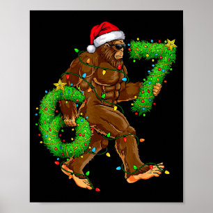 Roliga Six Seven 6 7 Meme Bigfoot Jul Tröjor Poster