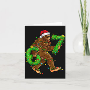Roliga Six Seven 6 7 Meme Bigfoot Jultröjor Kort