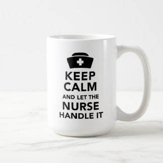 Roliga Sjuksköterske Citat Keep Calm Mugg Sjuksköt
