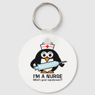 Roliga sjukvårdkeychains med den gulliga nyckelring