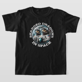 Roliga Skäggagamor i rymden T Shirt