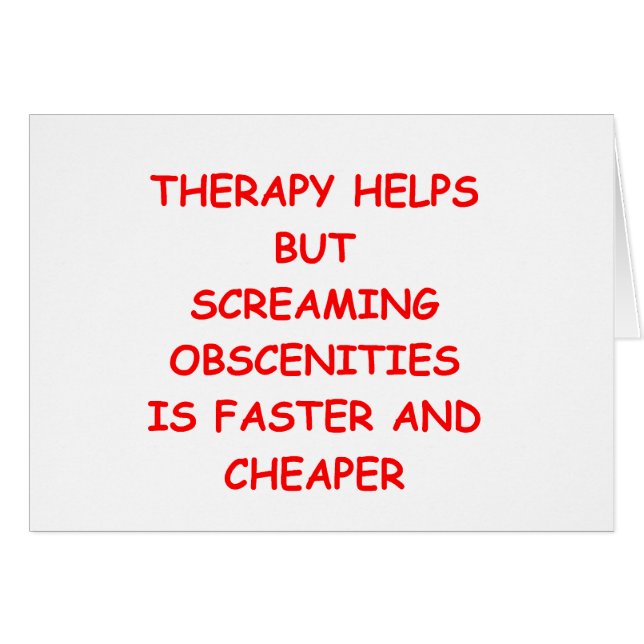 roliga skämt för dig hälsningskort (Framsidan Horizontal)