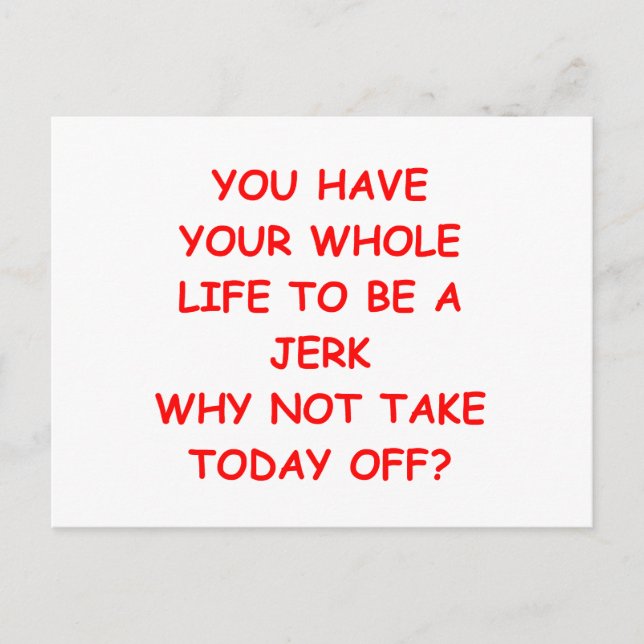 roliga skämt för dig vykort (Framsida)