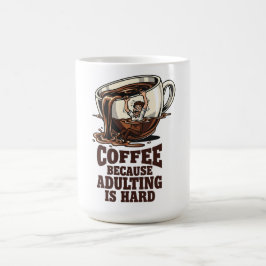 Roliga skämt för vuxna som kan relatera till Coffe Kaffemugg