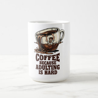 Roliga skämt för vuxna som kan relatera till Coffe Kaffemugg