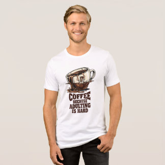 Roliga skämt för vuxna som kan relatera till Coffe T Shirt