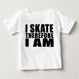 Roliga skater citerar skämt som jag åker skridsk t shirt