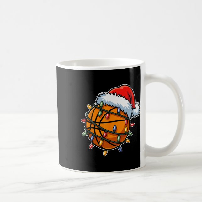 Roliga Sketll-spelare Julbelysning Tomtehatt Jo Kaffemugg (Höger)