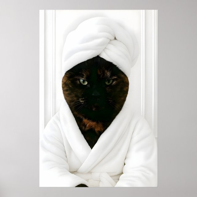 Roliga Sköldpaddsskaliga Badrumsutskrifter, Sköldp Poster (Framsidan)