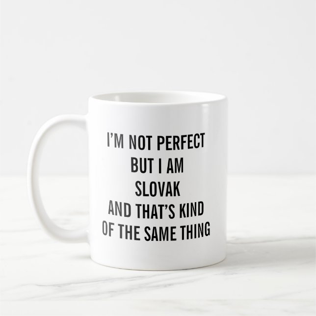 Roliga Slovakien Kaffemugg (Vänster)