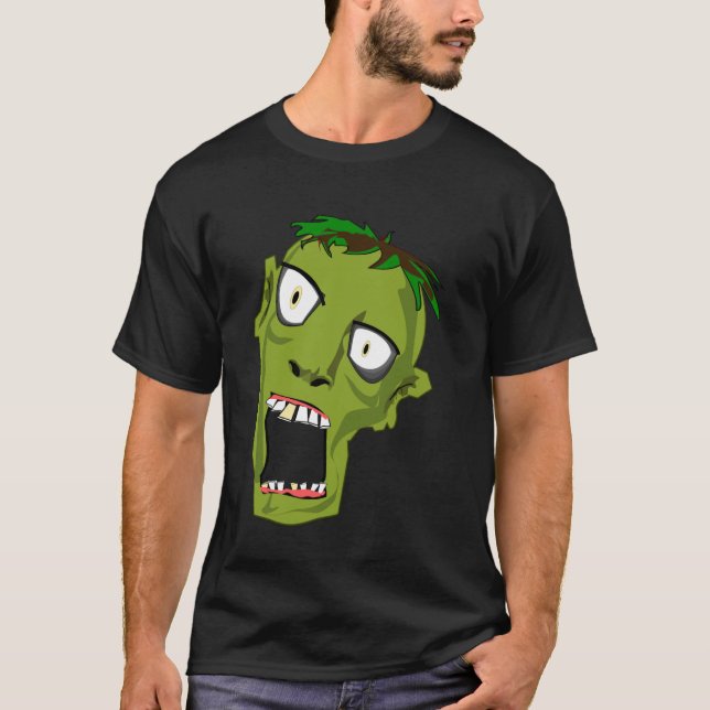 Roliga Sneda Tänder T Shirt (Framsida)