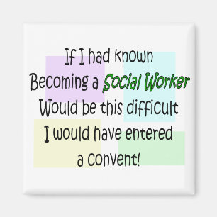 Roliga socialarbetaregåvor magnet