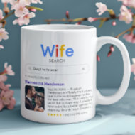 Roliga sökresultat för bästa fru någonsin med foto kaffemugg
