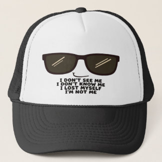 Roliga solglasögon Trucker mössa - Existentiell ke Keps