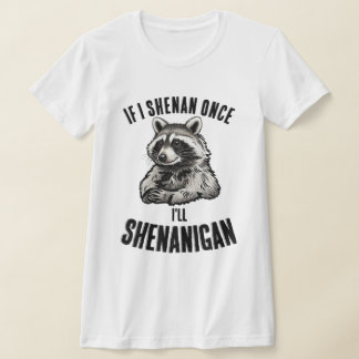 Roliga söta tvättbjörn djur skoj roliga t shirt