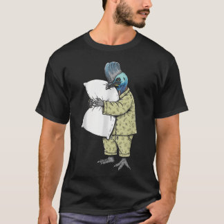 Roliga Sövande Kasuar Pyjamas Kvinnor Män Barn T Shirt