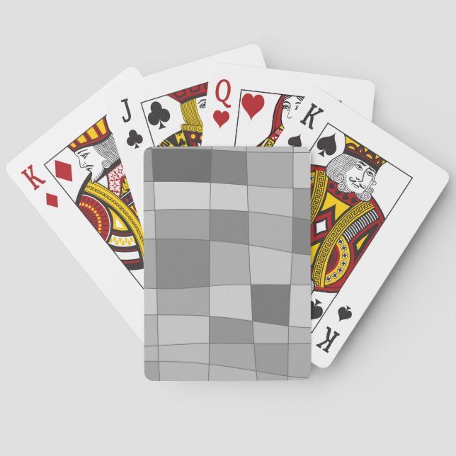 Roliga spegelkontroller spel kort (Baksidan)