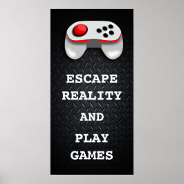Roliga spelarcitat poster