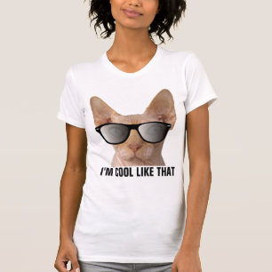 Roliga Sphynx Hår Lösa Katter (COOLA SOM DET)Särkt T Shirt