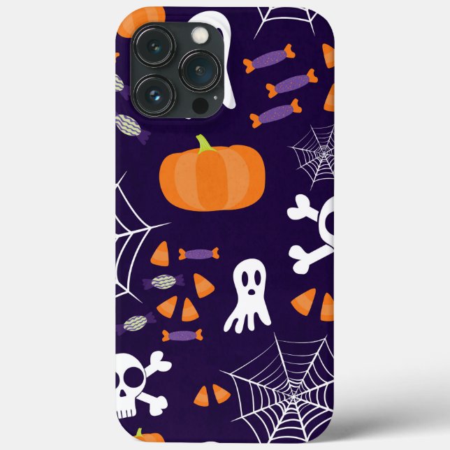 Roliga spöklika Halloweenfigurer (Baksida)