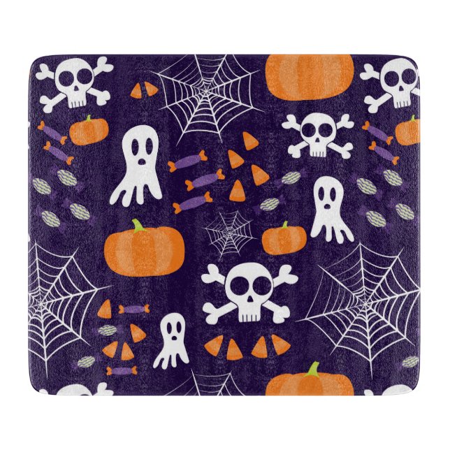 Roliga spöklika Halloweenfigurer (Framsidan)