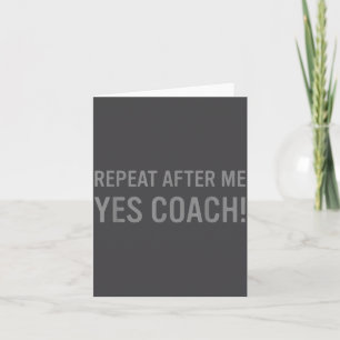 Roliga Srts Coach Citat Kort
