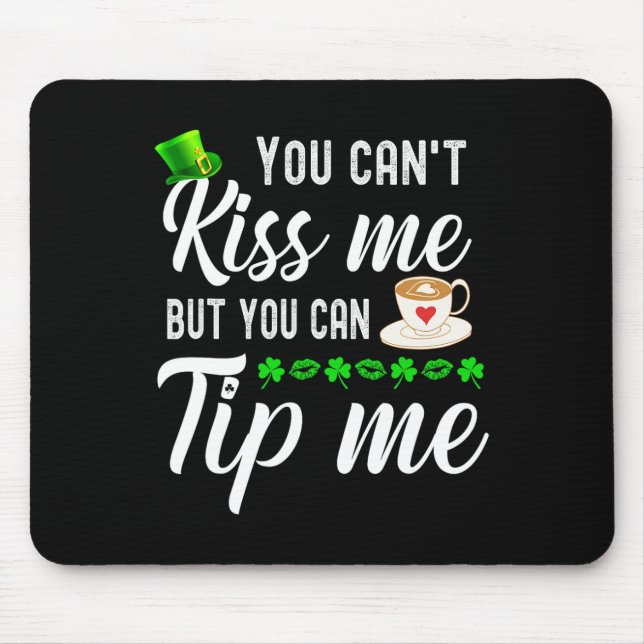 Roliga St Patricks Day Kaffe Väntar Tips  Musmatta (Framsidan)
