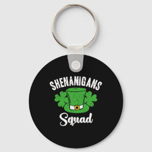Roliga St Patricks Day Skämt Squad Irisk Sham Nyckelring