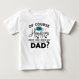 Roliga stilig pojkar Pappa ordkonst T Shirt
