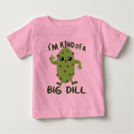 Roliga stora dill-tjejer t shirt