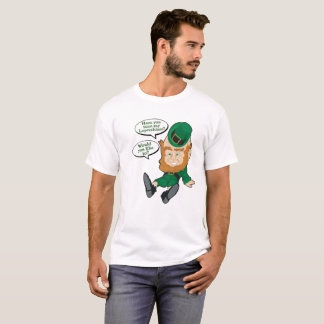 Roliga Sts Patrick för styggt berusat troll dag T Shirt