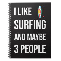 Roliga Surfarpresenter Surfing Älskare Surfbräda H