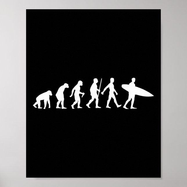 Roliga Surfdesigner För Män Kvinnor Surfbräda Kärl Poster (Framsidan)