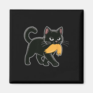 Roliga svarta katter mot Trump Anti Trump T-shirt Magnet