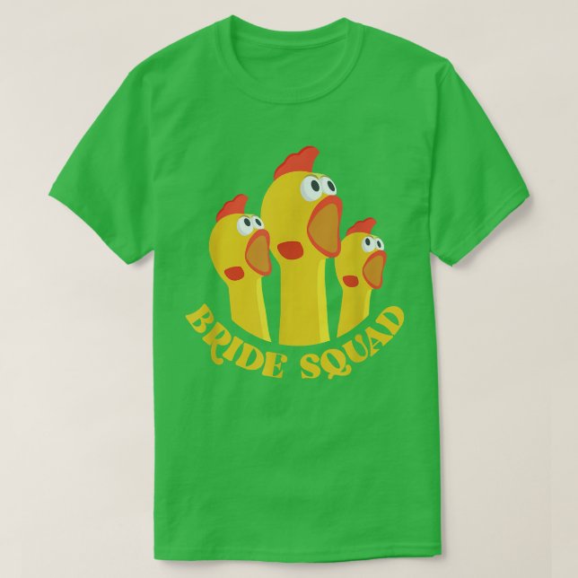 Roliga Systerfest för Bröllopsparty  BRUDTRUPP T Shirt (Design framsida)