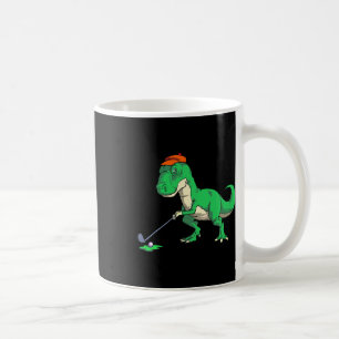 Roliga T Rex Dinosaurie Golfpresent Skjortor För M Kaffemugg