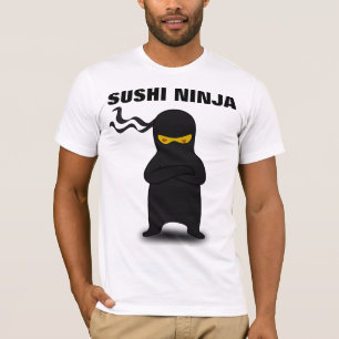 Roliga T-tröja för SUSHININJA T Shirt