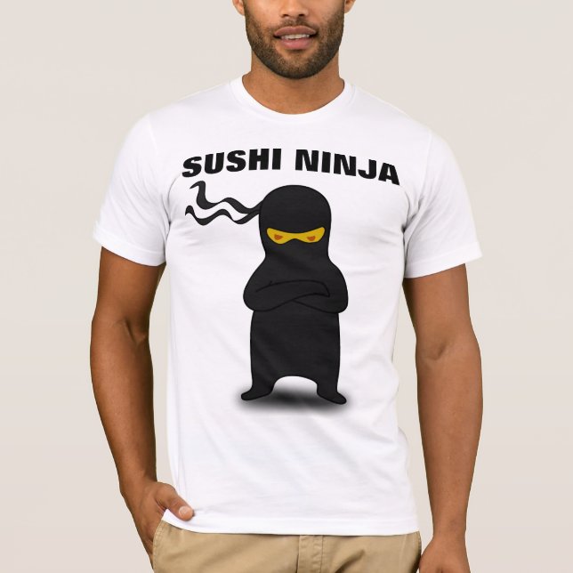 Roliga T-tröja för SUSHININJA T Shirt (Framsida)